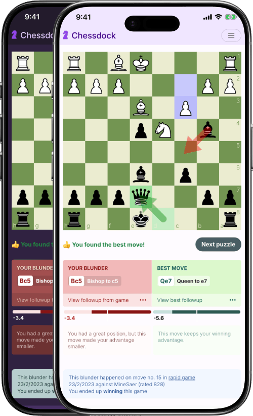iOS Chessdock app